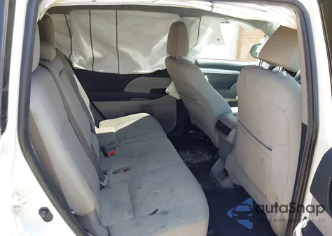 2019 Toyota Highlander Hybrid Le from USA, damaged, VIN 5TDBGRFH6KS070611